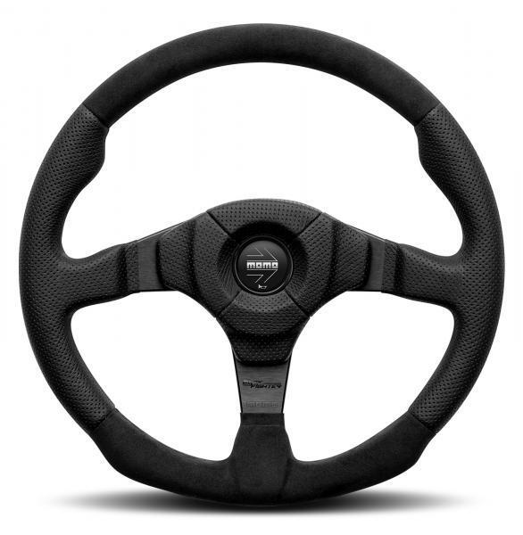 Volante Dark Fighter alcantara nero 350 mm