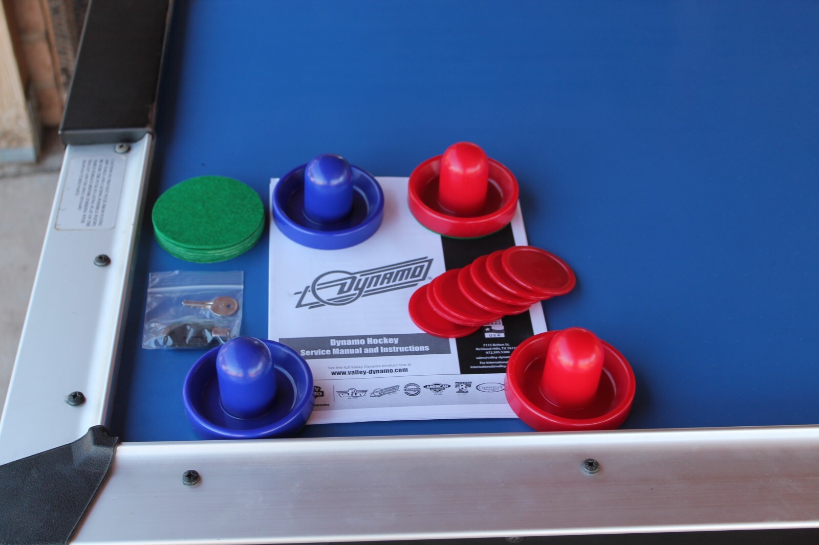 8 FOOT DYNAMO PROSTYLE AIR HOCKEY TABLE eBay