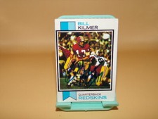 BILLY KILMER SIGNED 73 TOPPS FOOTBALL CARD SAINTS 49ERS REDSKINS