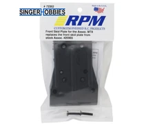 RPM 72352 Associated RIVAL MT8 Front Skid Plate (Black) HH