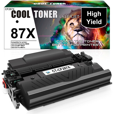 Duston CF287X, 87X Negro Toner Compatible Con LaserJet Pro M501