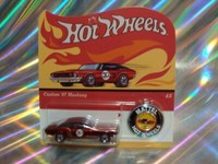 Hot Wheels Custom ´67 Mustang Redliner Redline 50Th Jahre JubiläUm 4/5 Ovp/Neu