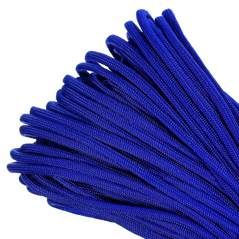 Paracord Tarheel Carolina Blue 50 Piedi 550lb | Corda Da Sopravvivenza E Braccialetto Fai-da-Te