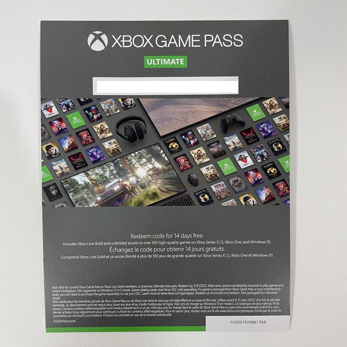 Microsoft's £1/$1 Xbox Game Pass offer cut from a month to 14 days