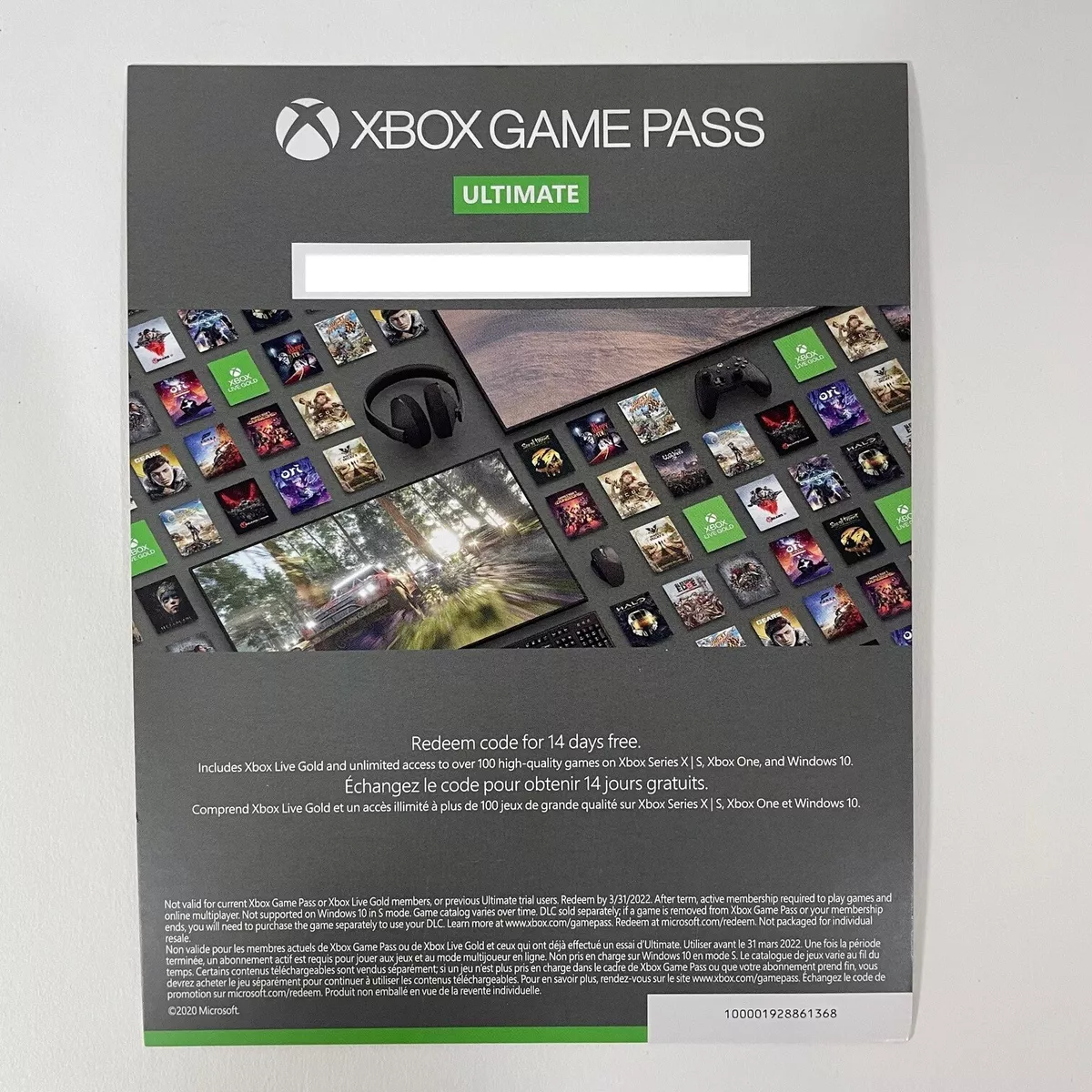 USA Region - 12 Months Xbox Game Pass Ultimate + Live Gold & Game Pass