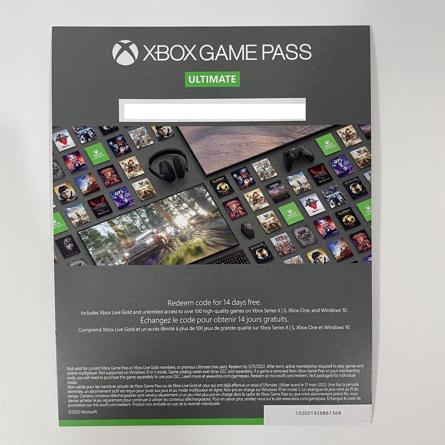 🔥3 Months (6x 14 Day) Xbox Game Pass Ultimate + Live Gold Xbox