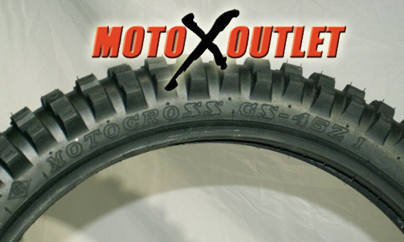 Neumático delantero moto Honda CRF 80 F XR 75 IRC 2.50-16 GS45Z 1 CRF80 XR75 XR80 Foto 4 de 4