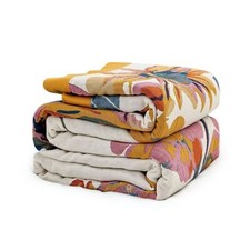 Boho Cotton Throw Blanket 60''x80'', Soft Lightweight Blanket for Couch, Bed,...