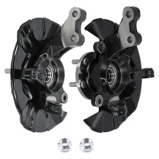 Pair Front Wheel Bearing Hub Steering Knuckle Assy For Toyota Corolla 2003- 2008
