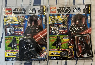 2x Lego Star Wars Darth Vader With Limited Edition Metal Box|NEW