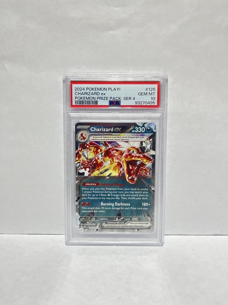 Charizard ex Prize Pack Series 4 Pokemon 125/197 League Charizard ex Prize Pack Series 4 Pokemon 125/197 League