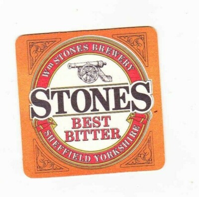 WM STONES BREWERY--------------STONES BEST BITTER-----------------COASTER