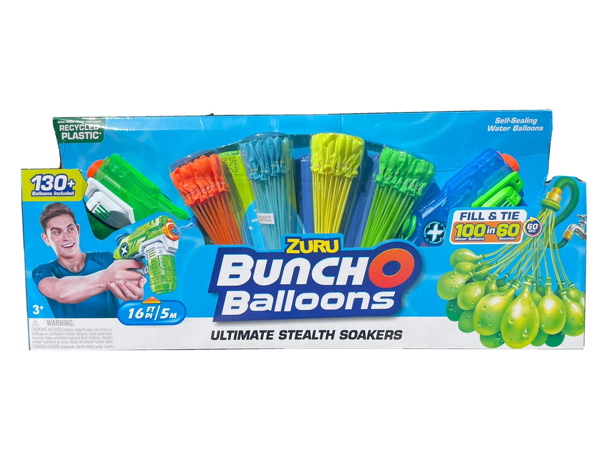 Zuru Bunch O Balloons Water Soakers Balloon Packs 140 Total, 41 OFF