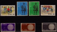 Irlande 7 timbres neufs PIM2282/15:jeux d'enfants ,emblème CEPT, personnages
