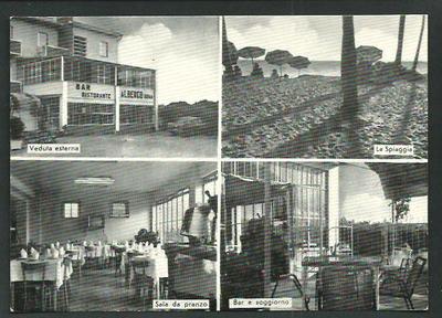 Forte di Bibbona (Livorno): Hotel Nina - postcard not traveled, 60s 