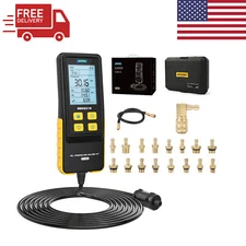 Gasoline Engine Digital Oil Pressure Tester Oil Pressure Test Gauge Kit 0~426PSI