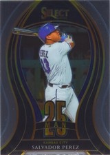 Salvador Perez 2021 Panini Select Baseball 25 MAN INSERT Card #25M-1 Kansas City