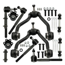 Front Tie Rod Ball Joint Sway Link Control Arm Steering Suspension Kit 12pc