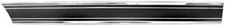 FRONT LOWER BED MOLDING RH 1969-72 CHEVROLET TRUCK BLACK L/B W/CLIPS