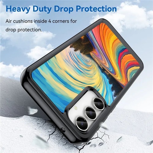 For Samsung S7 S8 S9 S10 S20 Plus Lite Holography psychedelic rainbow TPU Covers - 第 24/25 張圖片