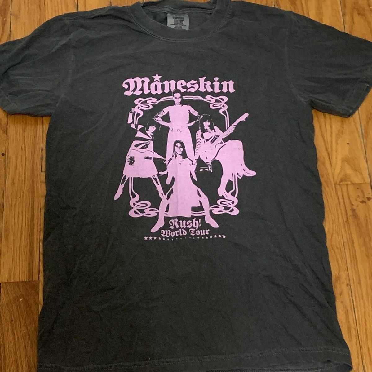 2023 Måneskin RUSH World Tour T-Shirt 2XL Concert MSG Madison