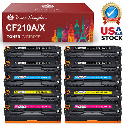 10PK CF210A Toner Cartridge For HP 131A LaserJet Pro 200 M251nw MFP M276nw M276n