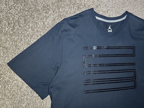 Jordan Brand Men’s T-Shirt Jump-Man 23 Center Logo Graphic Tee S/S Crew Size XXL - Picture 10 of 18