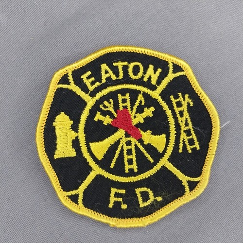 Eaton Township Fire Dept. 3" Patch Grafton OH Ohio