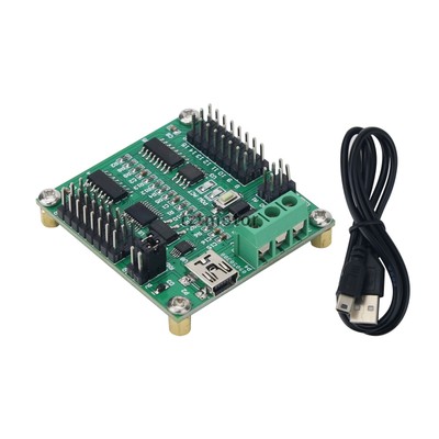 16-Channel USB Servo Controller Board 19200 USB/TTL232 Serial Input for PWM