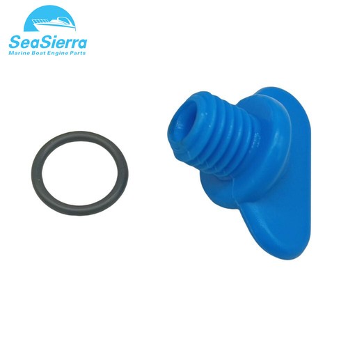 Mercruiser Manifold Engine Block Drain Plug Kit 22-806608A02 & 18-4226 - Picture 6 of 6