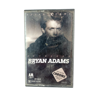 Bryan Adams Reckless CS 5013 A&M Records Cassette Tape Untested
