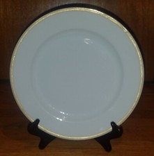 Antique HAVILAND & Co. Limoges, France Double Gold Bands 9.75" Dinner Plates (4)