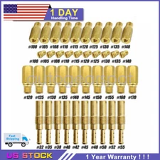 Carburetor 30X Main Jets & 10X Slow Jets/Pilot Jet Kit for PWK Keihin OKO Carbs