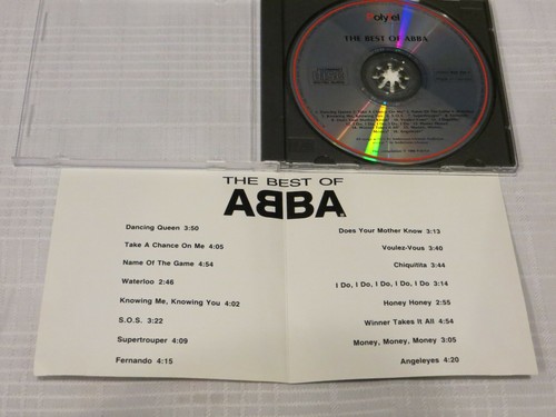 THE BEST OF ABBA CD MEGARARE PolyTel CANADA 1988 16 tracks POLYGRAM disqueameric - Picture 3 of 3
