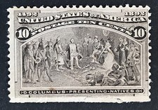 US SCOTT #237 10c MNH CAT $265.00