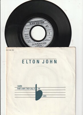 ELTON JOHN I Guess That's Why They Call It The Blues ...