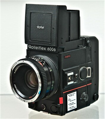Rolleiflex 6006mod2-Metric+Rollei-HFT Planar 2,8/80 for 1300 mAh NiMH-batteries