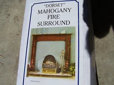 Mahogany or Pine Wood Fireplace Mantel Surround Flush Mount *SALE*