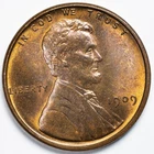 1909 VDB Lincoln Wheat Penny Choice Uncirculated Red Brown BU+ RB