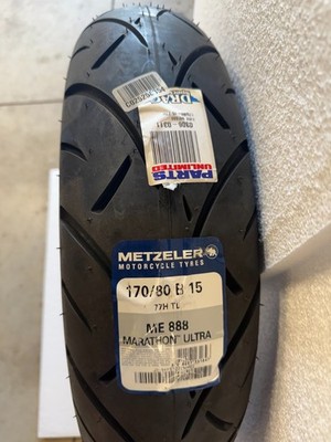 Metzeler ME888 Marathon Ultra 170/80-15 TL 77H 2318400 Rear Tire NEW