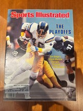 FREE SHIP! Sports Illustrated ~ January 17, 1983 THE PLAYOFFS Chargers Steelers
