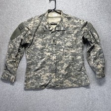 USGI Military Digital Camo Shirt Medium Regular ACU Top 8415-01-519-8510 Patches