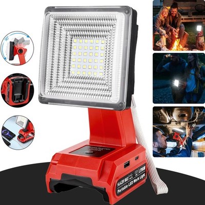 1500 LM LED-Arbeitsleuchte für Craftsman 18V-Akku 25 W Taschenlampe für Camping