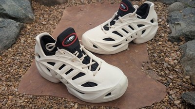 Adidas ClimaCool Vento Foam Runner-Style Sneakers Beige/Black Size 11.5 Adifoam