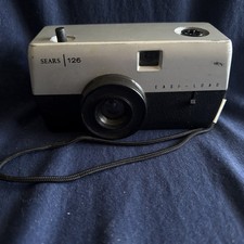 SEARS 126 Easi Load Vintage Camera With Strap Not Tested