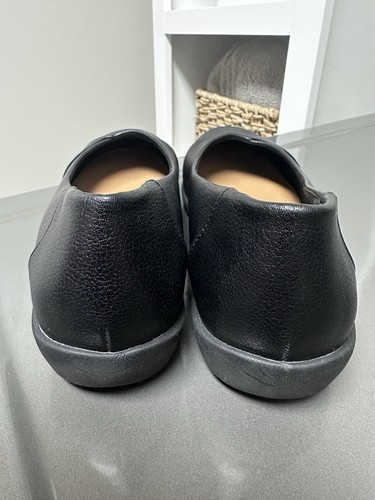 Ballerine donna Comfortview taglia 8 larghe nere ecopelle comode slip on piatte - Foto 4 di 8