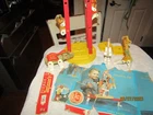 Vintage Fisher Price Beginner’s Circus #904 10 Parts & Figures MIssing Seal Ball