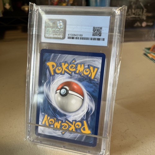 CGC 7 2019 Black Star Eevee-Holo Promo-Unbroken Bonds SNGL.PK.BLST. - Graded - Picture 4 of 4