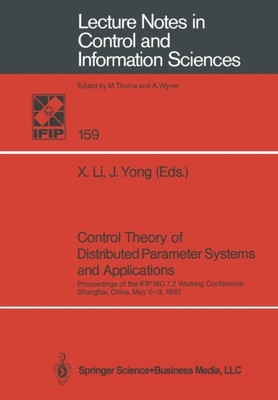 Li - Control Theory of Distributed Parameter Systems and Appcations    - X555z