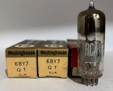 Vacuum Tube Type 6BY7  EF85  6F19  Variable Mu Pentode NOS/NIB (#56660)